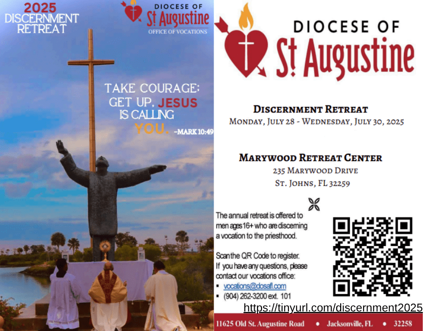 Men’s Discernment Retreat Weekend | July 28