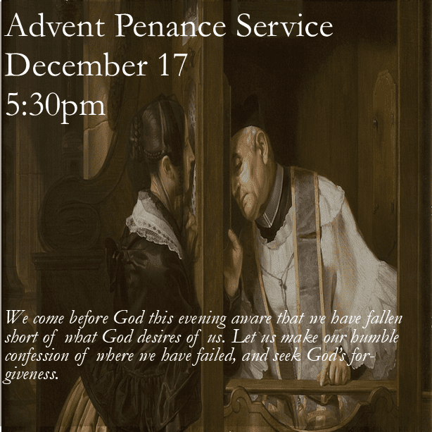 Advent Penance Service | December 17